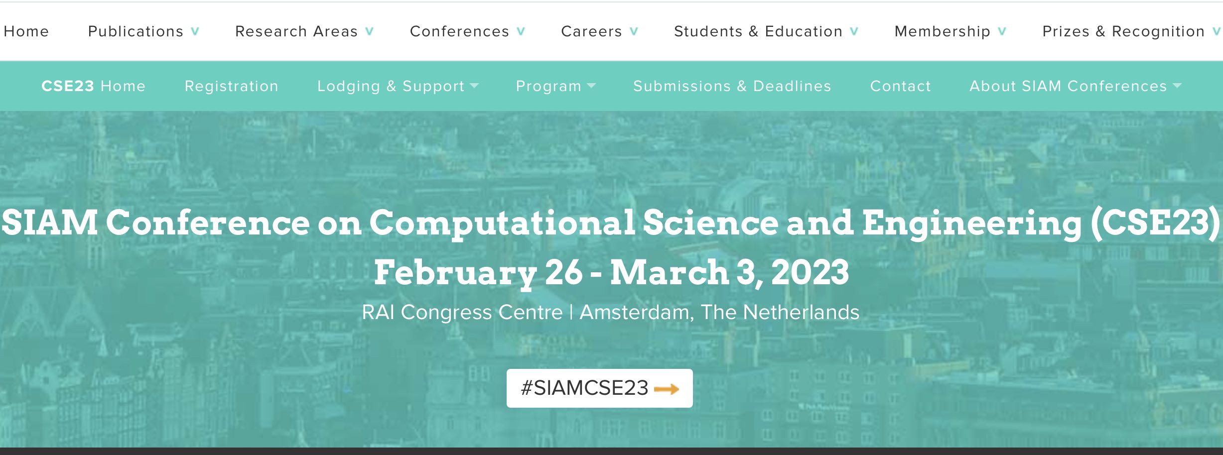 SIAM CSE Conference 2023